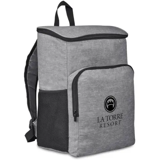 Altitude Thermax Recycled PET 24-Can Backpack Cooler Branded